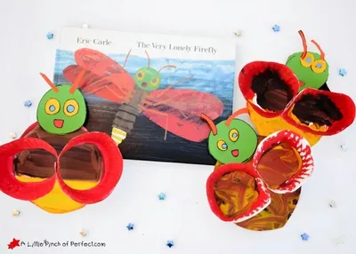 Firefly Paper Plate Craft