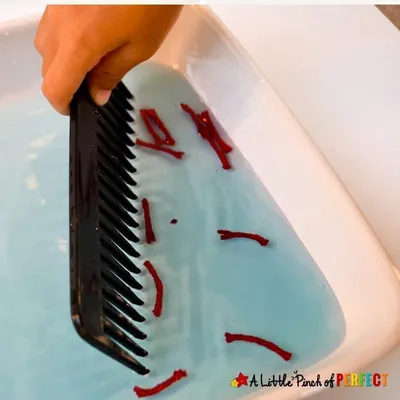 Eat Like a Blue Whale Activity craft