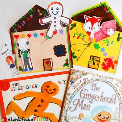 Gingerbread Man Storytelling Craft
