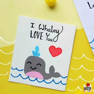 I Whaley Love You Card