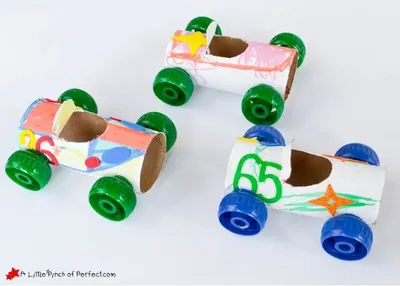Toilet Paper Roll Car Craft craft
