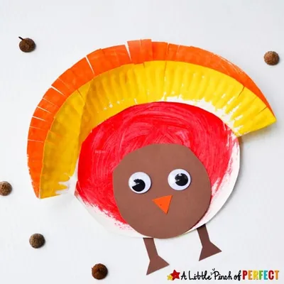 Paper Plate Turkey craft