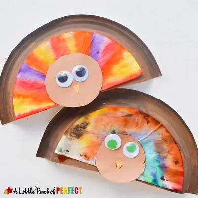 Paper Plate Turkey Craft craft