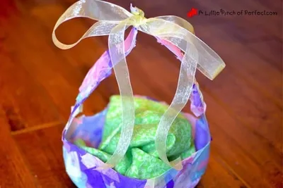 Milk Carton Easter Basket craft