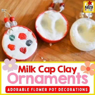 Milk Cap Clay Ornaments
