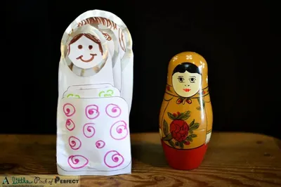 Russian Nesting Paper Doll Craft craft