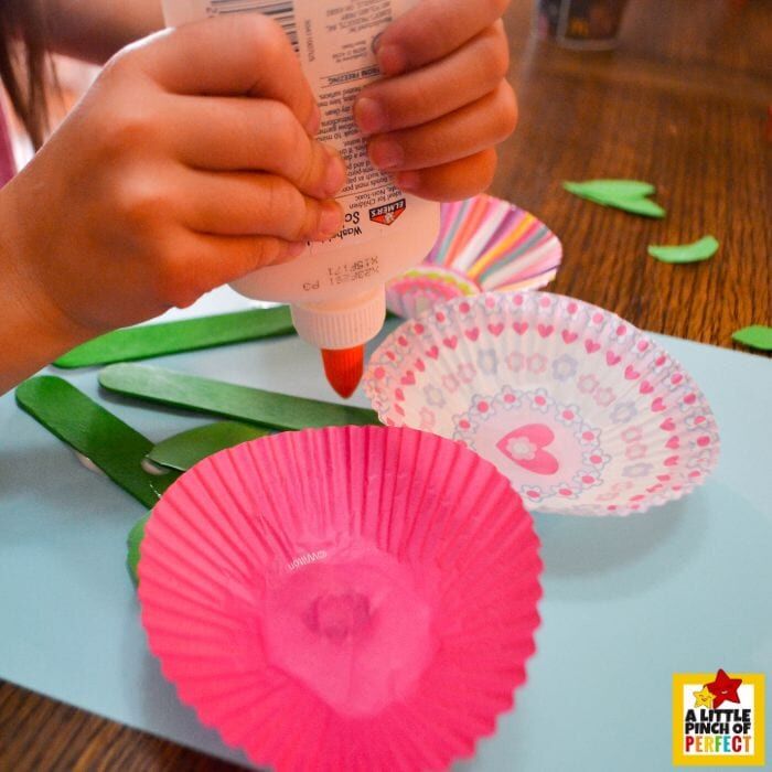 Cupcake Liner Flowers image 3