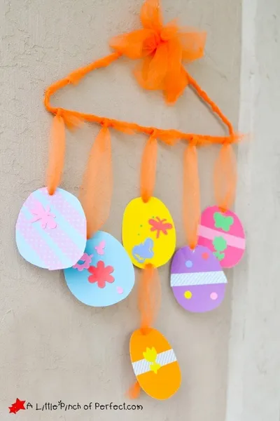 Washi Tape Easter Egg Kid Craft craft