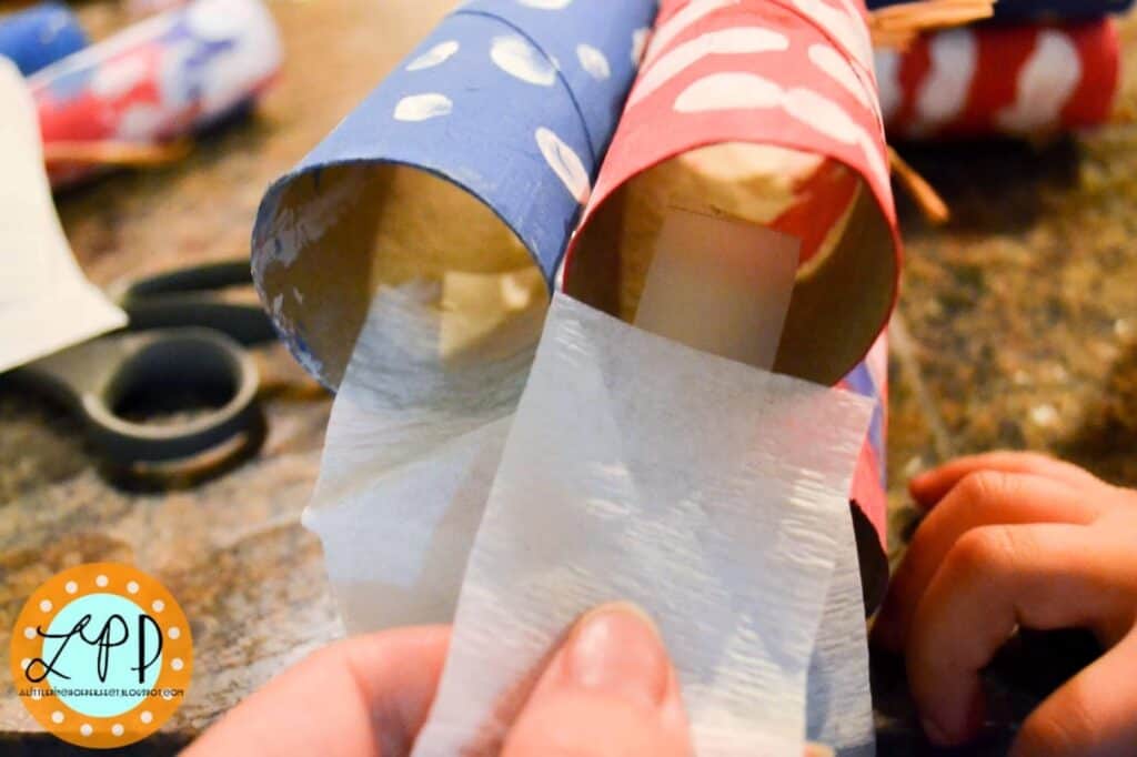 A photo showing how to complete this step