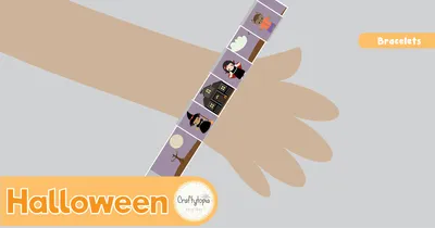 Halloween Bracelets craft