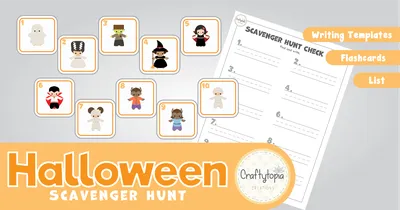 Halloween Scavenger Hunt craft