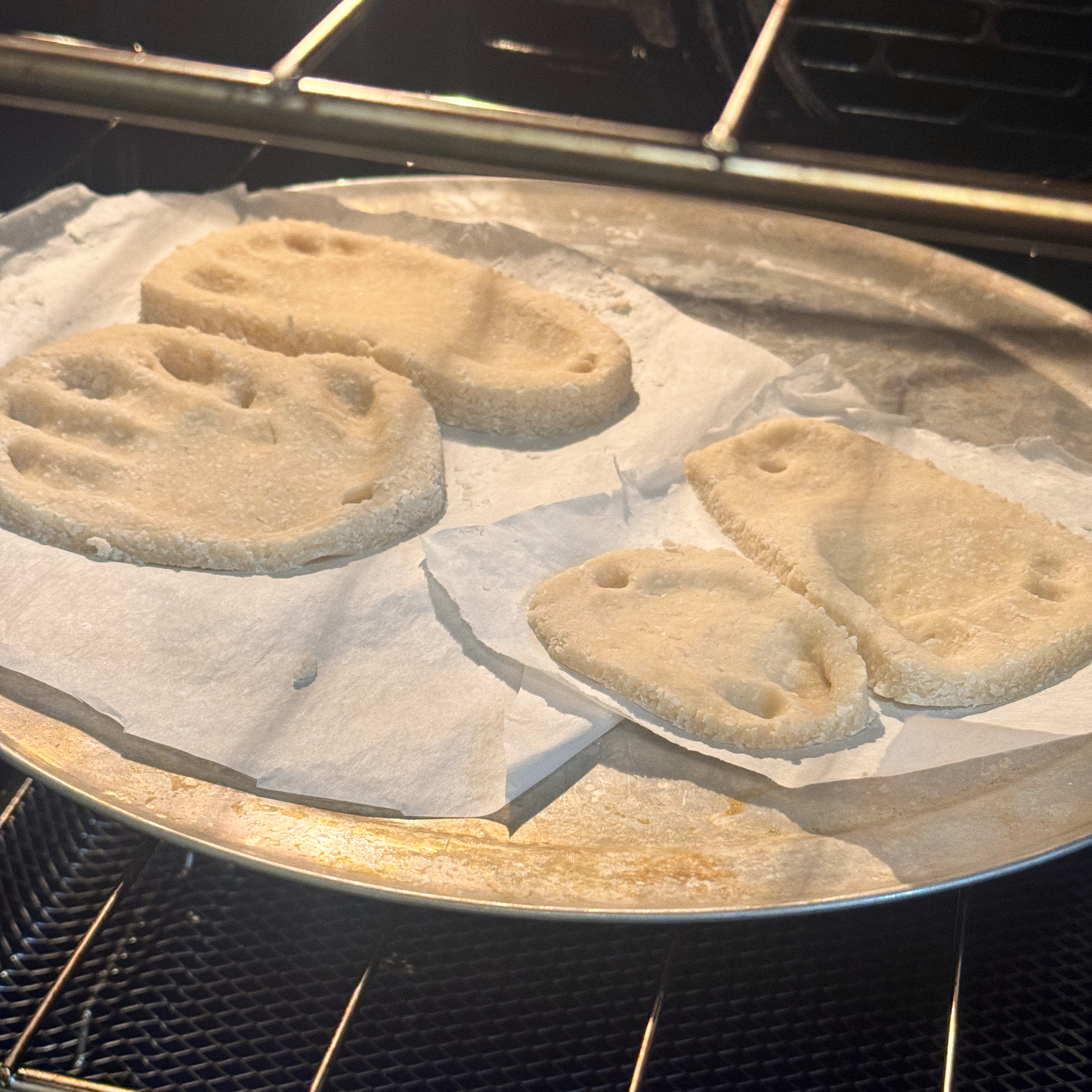 Halloween Salt Dough Hand & Foot Prints  image 3