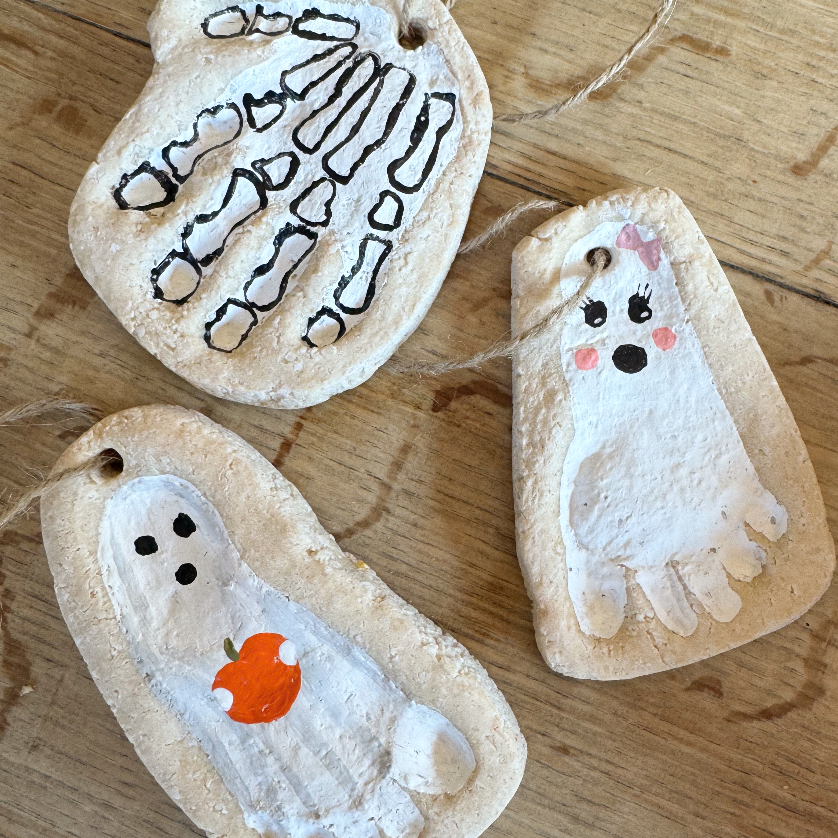 Halloween Salt Dough Hand & Foot Prints  image 4