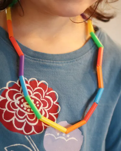Straw Beads craft