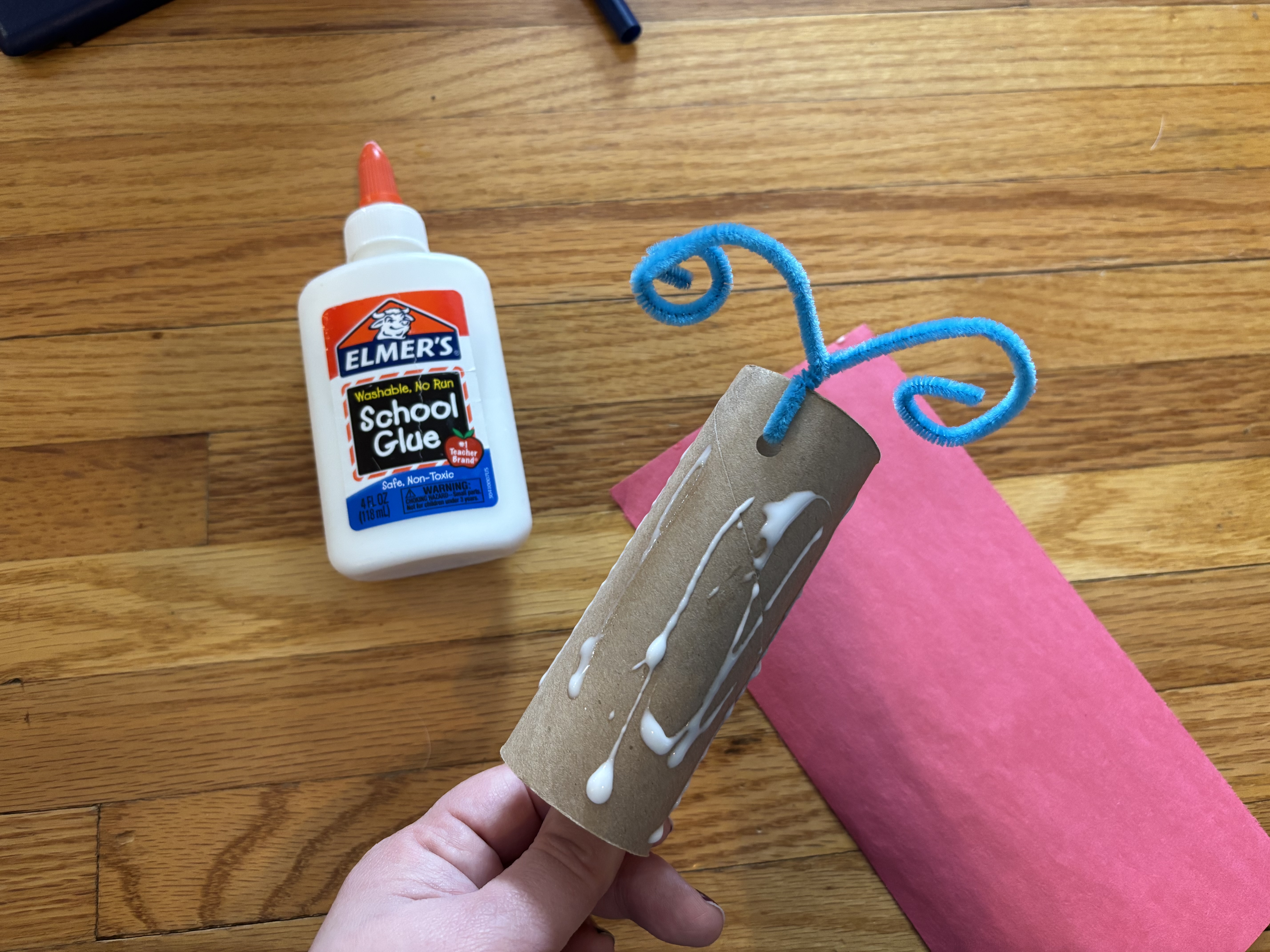 A photo showing how to complete this step