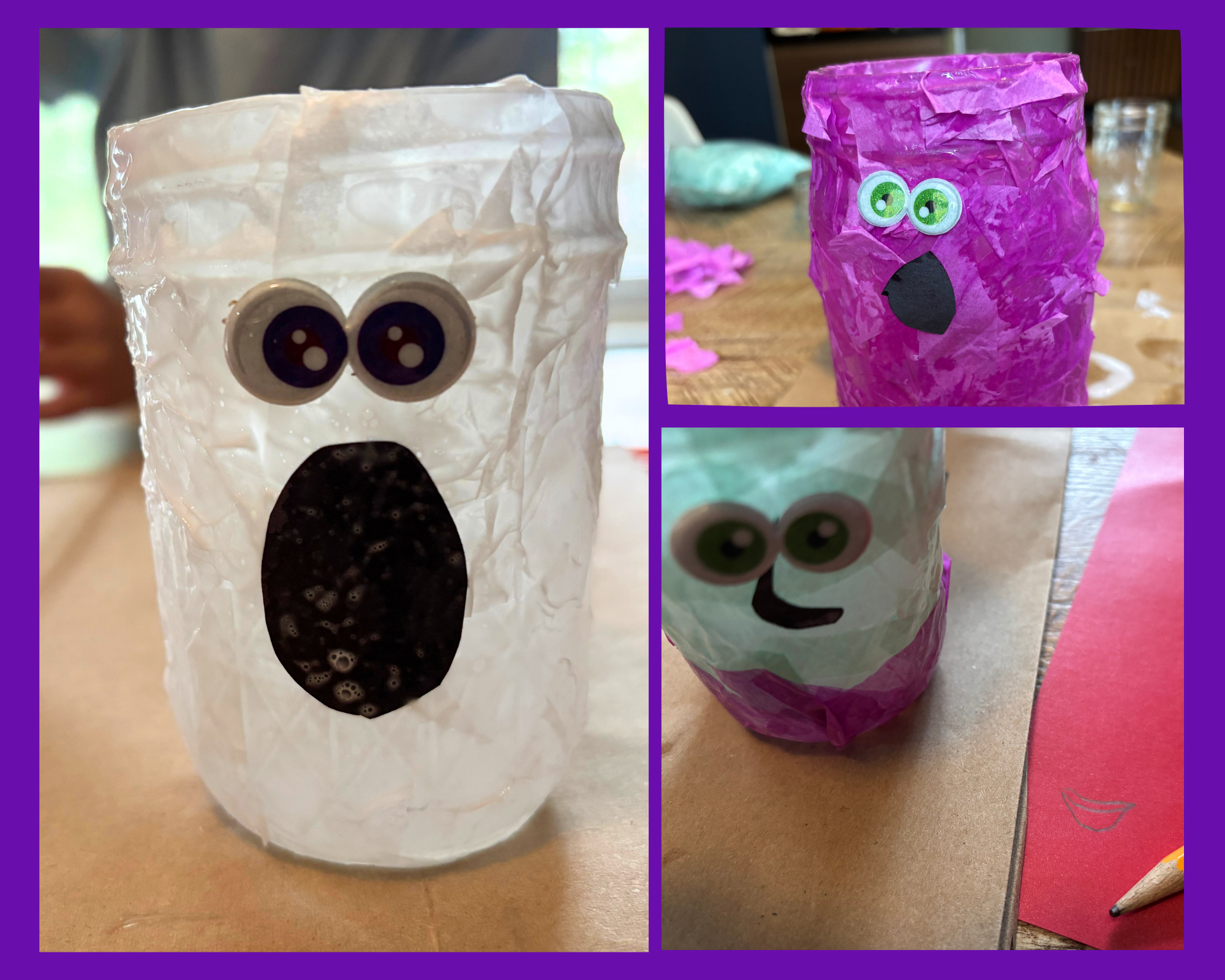 Halloween Glass Jar Luminaries image 6