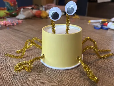 Googly-Eyed Crab craft