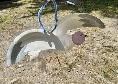 Beach Picnic Trash Seagull craft