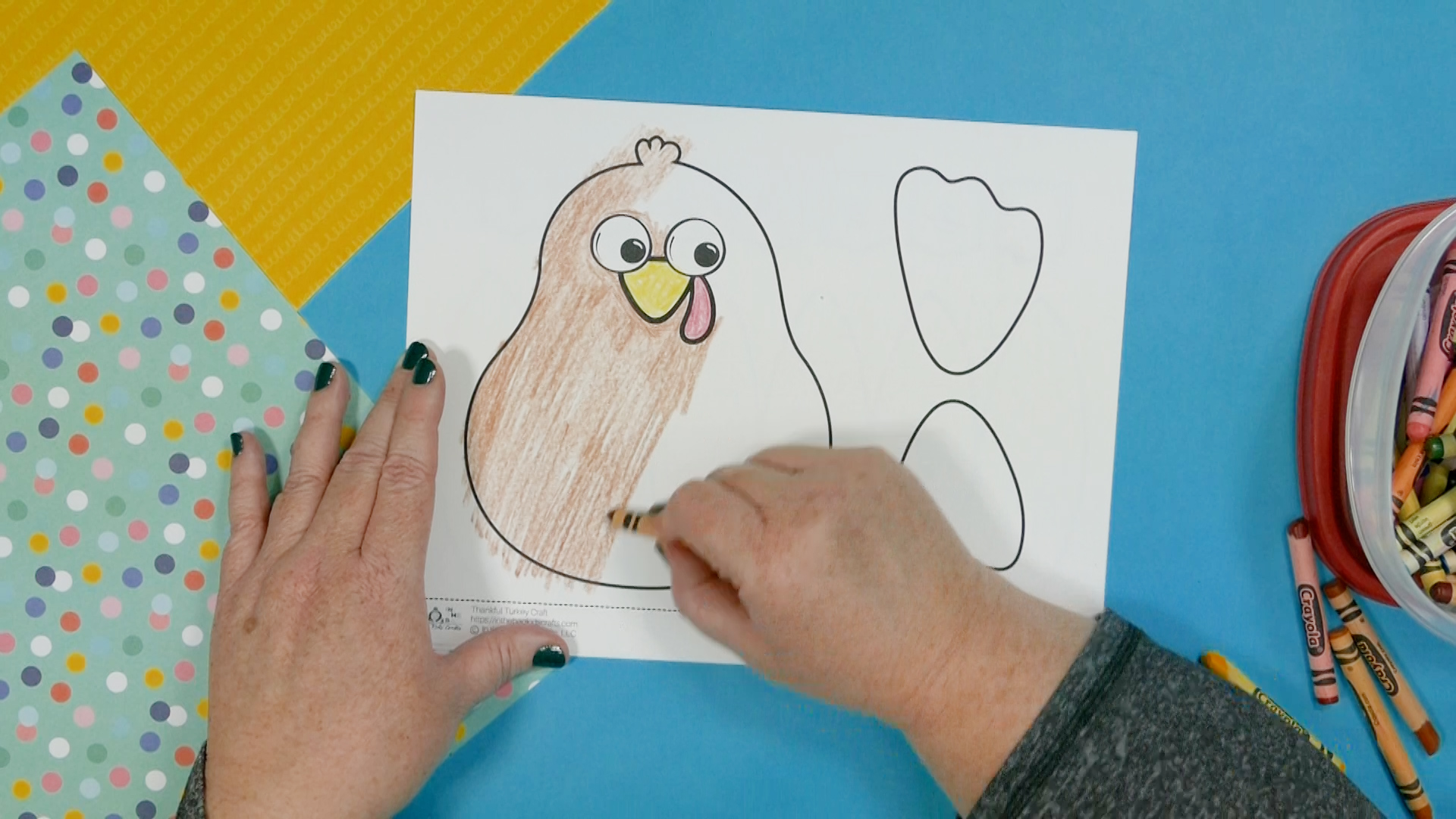 A photo showing how to complete this step