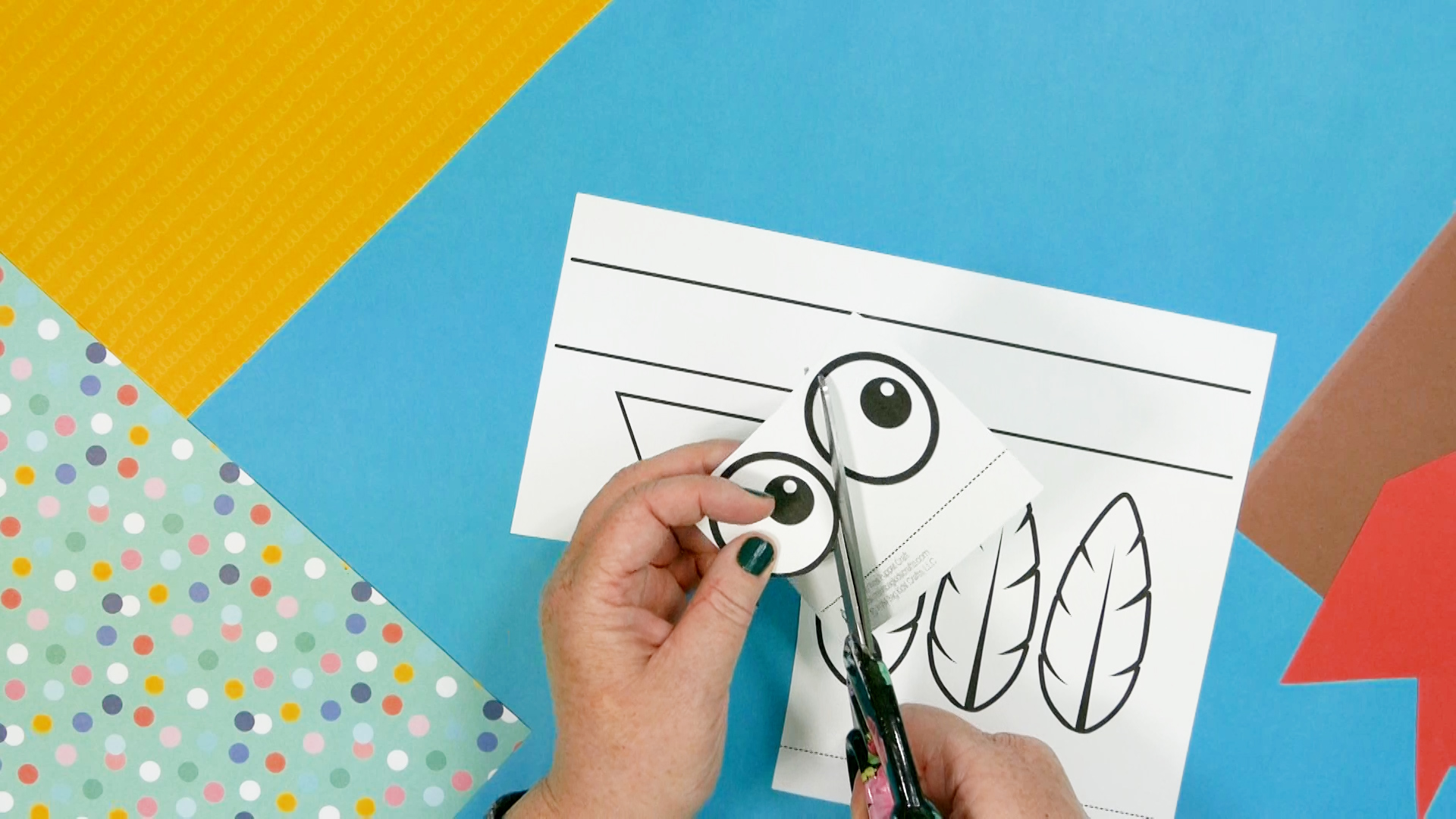 A photo showing how to complete this step