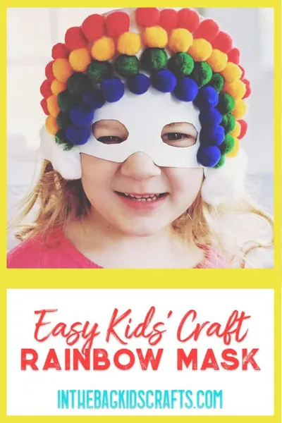 Rainbow Mask Kids’ Craft craft
