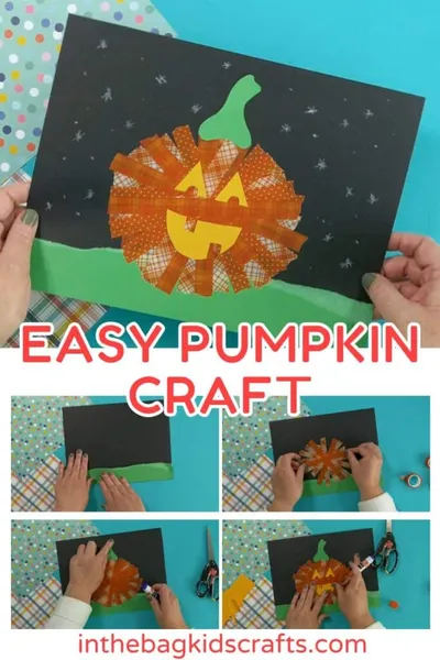 Washi Tape Pumpkin