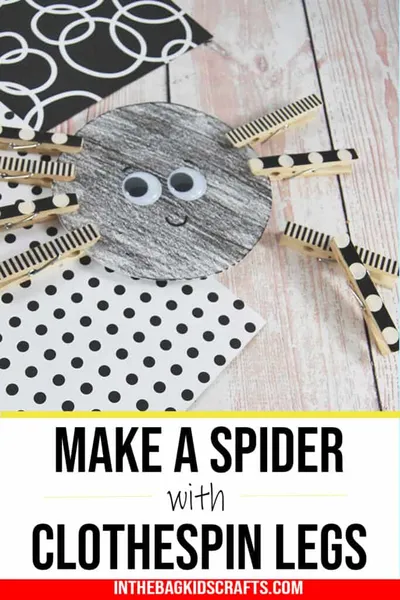 Paper Plate Spider Craft