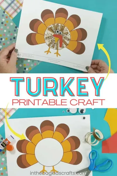 Preschool Thanksgiving Turkey Craft