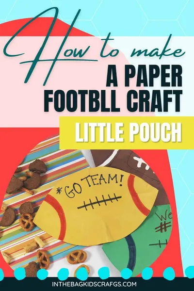 Paper Football Craft Snack Pack