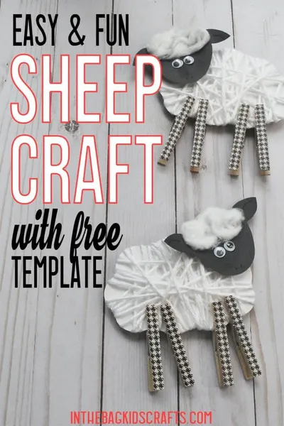 Easy Sheep Craft craft