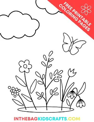 Spring Coloring Pages