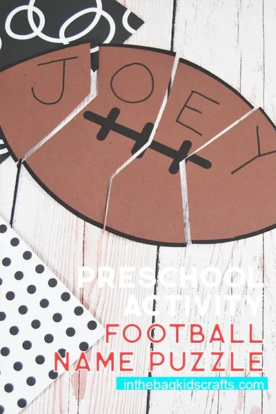 Football Name Puzzle craft