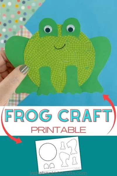 Washi Tape Frog Craft craft