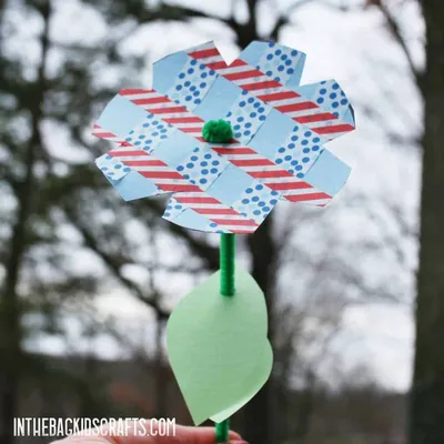 Simple Paper Flowers craft