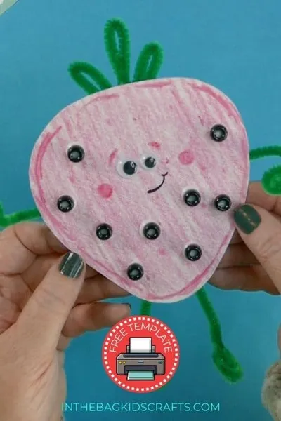 Cute Strawberry Craft
