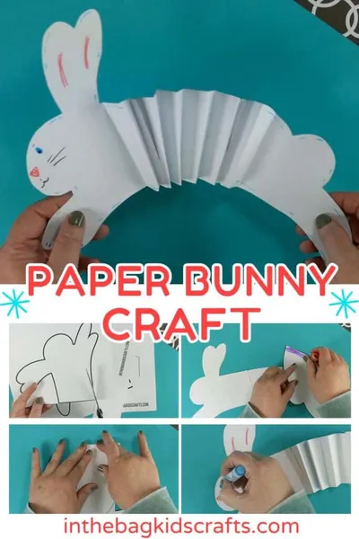 Easy Paper Bunny Craft
