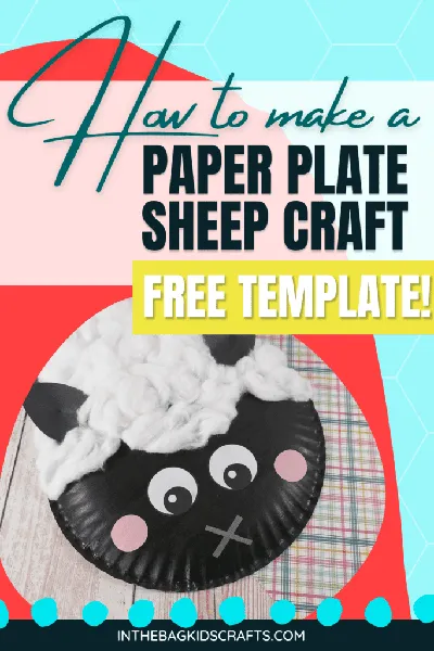 Paper Plate Sheep Craft craft