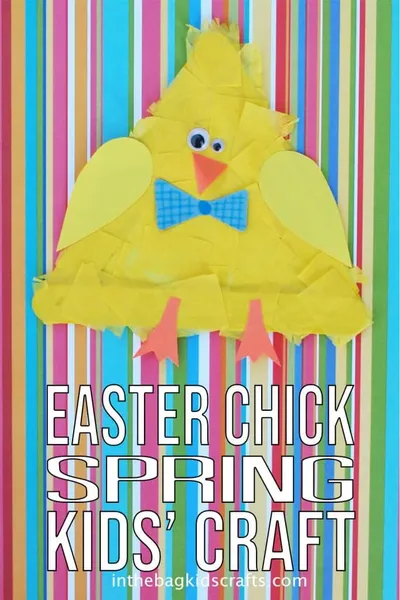 Easter Chick Kids Craft