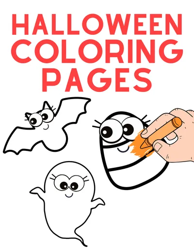 Halloween Coloring Pages (Free Printable) craft
