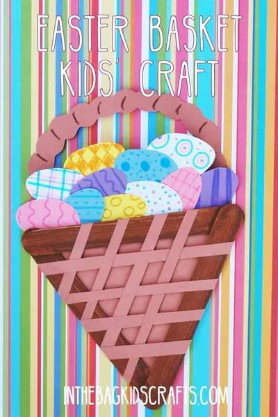 Easter Basket Kids Craft craft