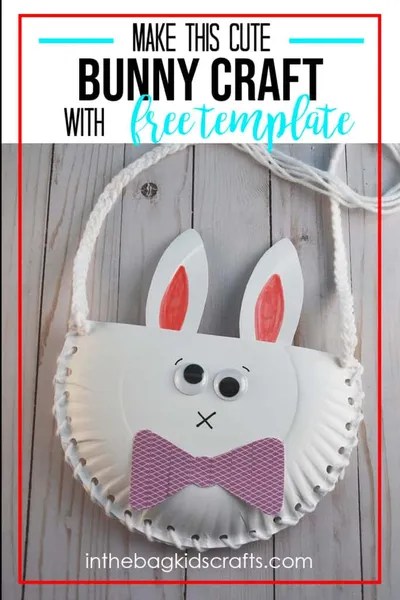Paper Plate Bunny Craft