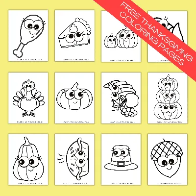 Thanksgiving Coloring Pages craft