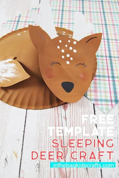 Sleeping Deer Craft craft