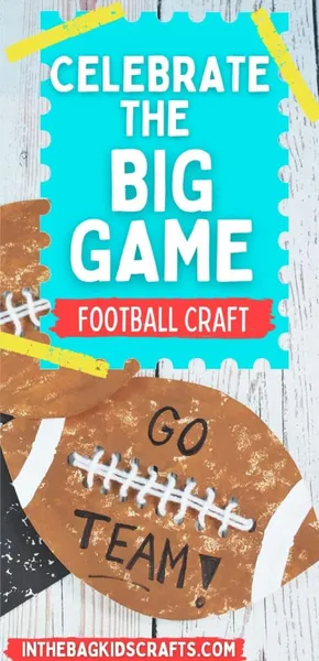 Paper Plate Football Craft craft