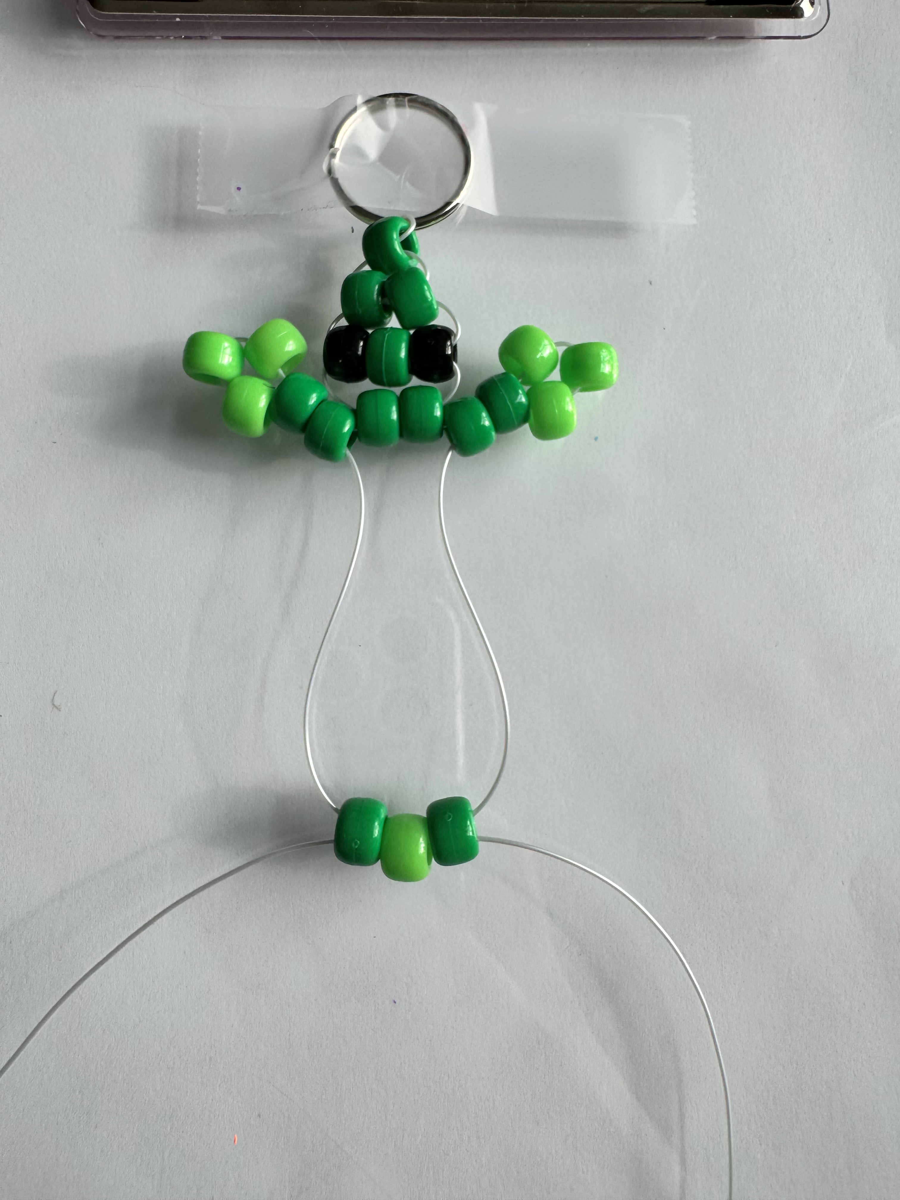 Beaded Lizard Keychain image 13