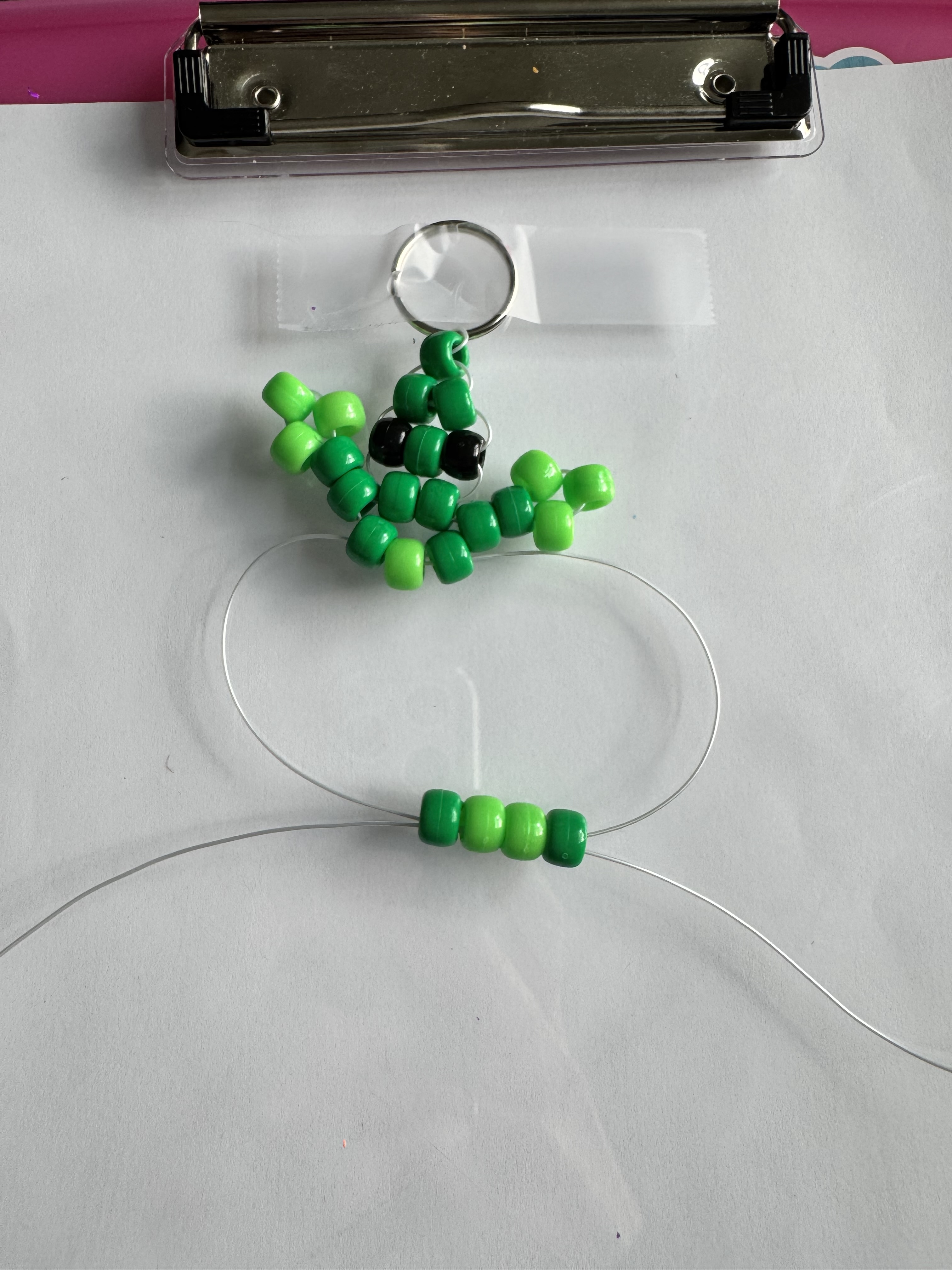 Beaded Lizard Keychain image 14