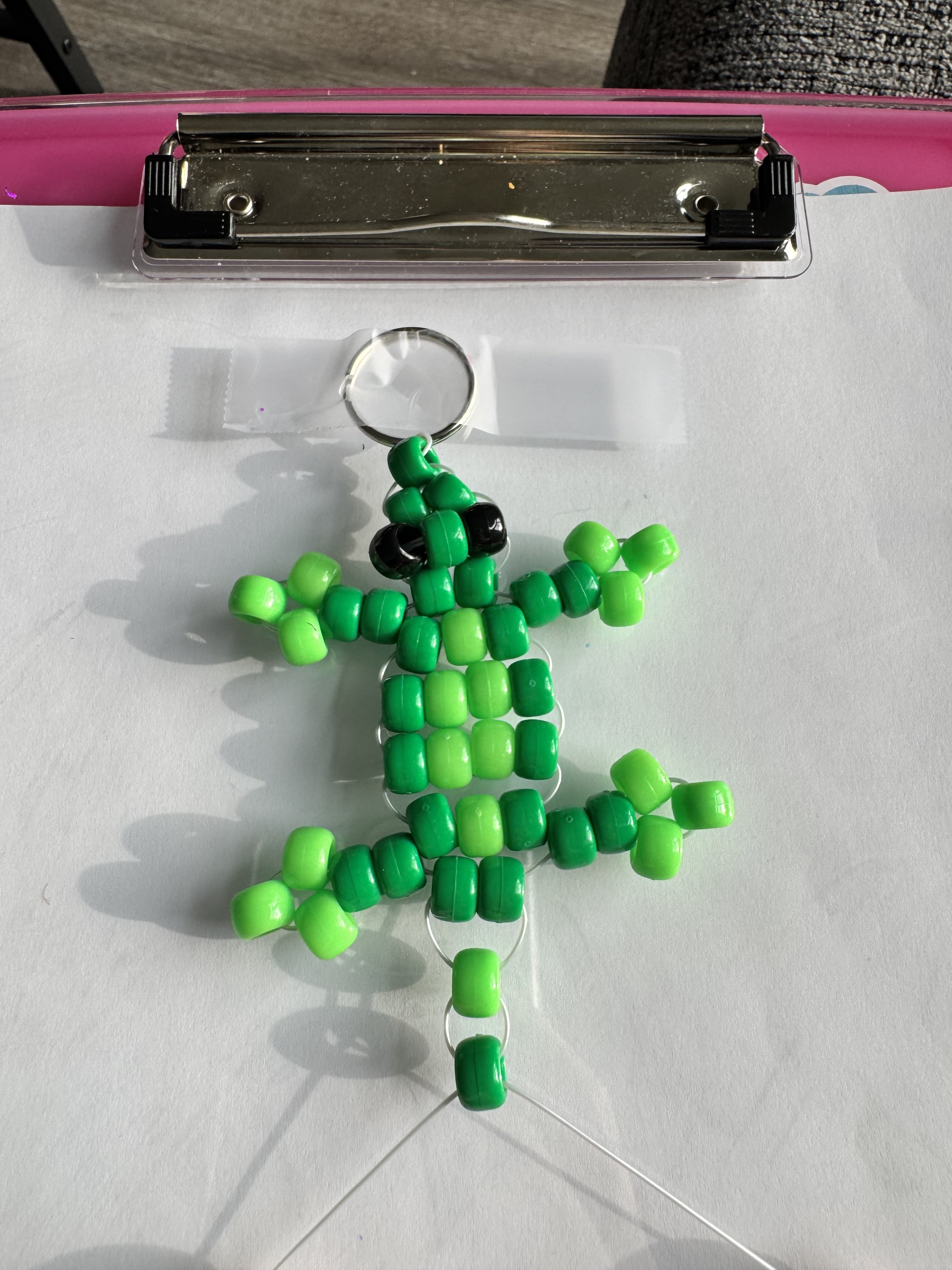 Beaded Lizard Keychain image 23