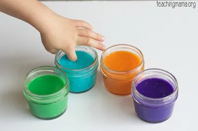 Edible Finger Paint craft
