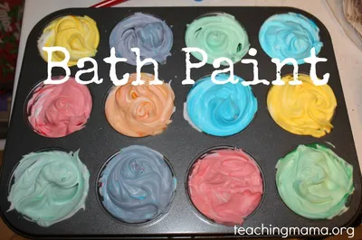 DIY Bath Paint craft