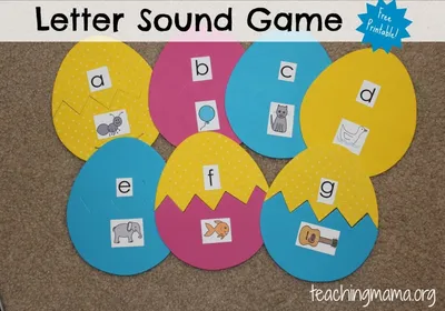 Letter Sound Matching Game craft